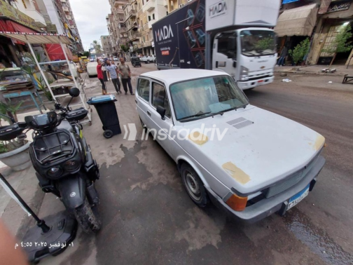 فيات 127 1980 أبيض أوتوماتيك مستعملة للبيع في الإسكندرية - 1