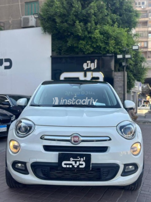 فيات 500 X 2019 أبيض أوتوماتيك مستعملة للبيع في مدينة نصر - 1