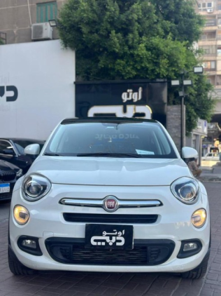 فيات 500 X 2019 أبيض أوتوماتيك مستعملة للبيع في مدينة نصر