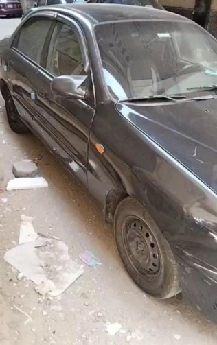 Daewoo Lanos 2002 Black Automatic Used for Sale in Cairo