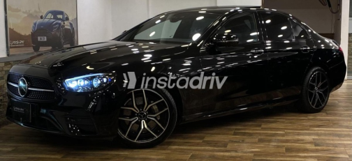 Mercedes E 300 2023 Black Automatic Used for Sale in Heliopolis - 2