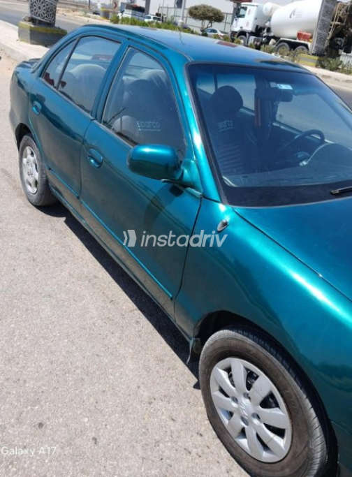Hyundai Accent 2001 Green Automatic Used for Sale in Cairo - 3