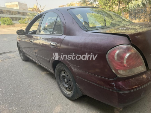 Nissan Sunny 2010 Dark Red Automatic Used for Sale in Cairo - 2