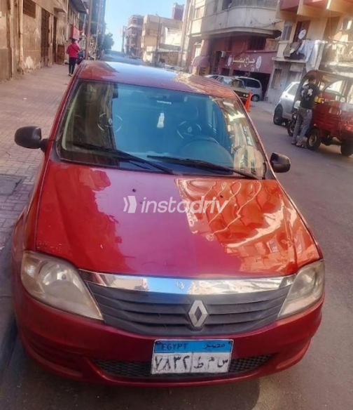 Renault Logan 2011 Dark Red Automatic Used for Sale in Alexandria - 4