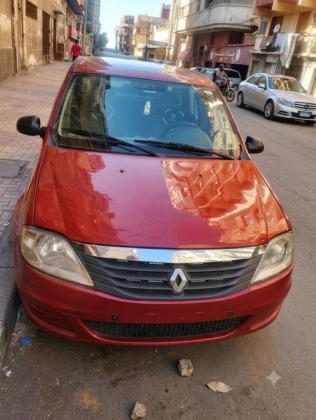 Renault Logan 2011 Dark Red Automatic Used for Sale in Alexandria
