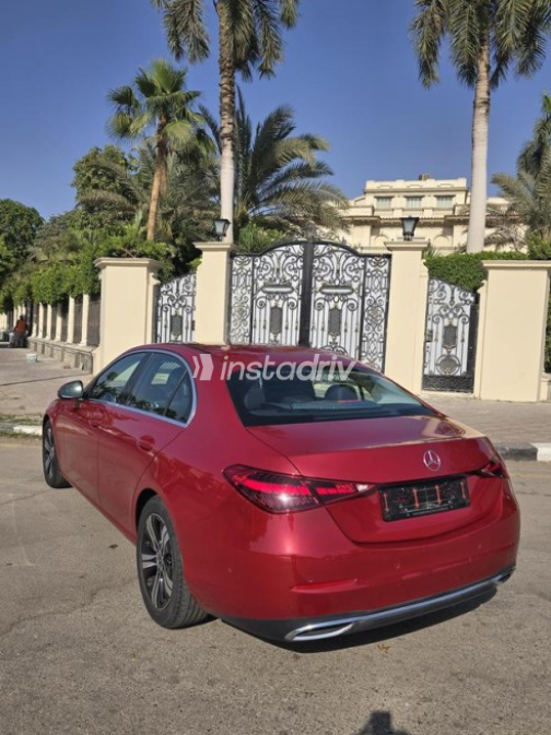 مرسيدس C 200 2023 أحمر أوتوماتيك مستعملة للبيع في مصر الجديدة - 7