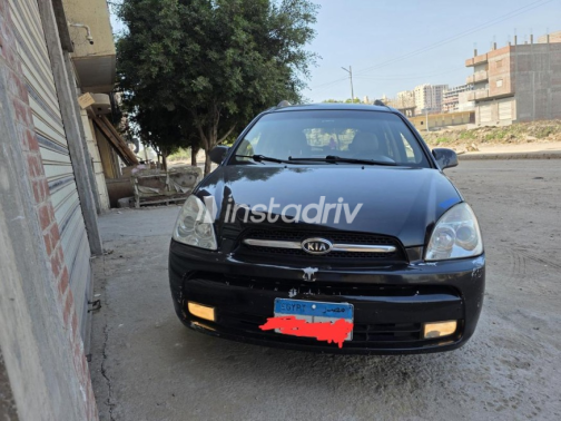 Kia Carens 2010 Black Automatic Used for Sale in Kafr el-Sheikh - 1