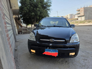 Kia Carens 2010 Black Automatic Used for Sale in Kafr el-Sheikh