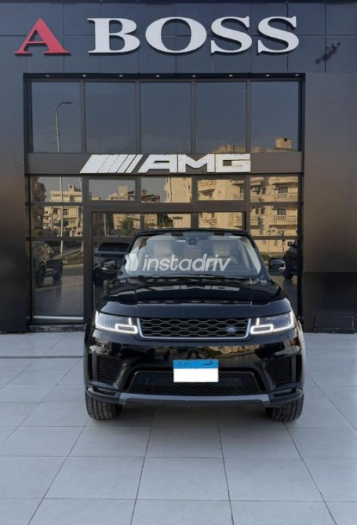 Land Rover Range Rover Sport 2022 Black Automatic Used for Sale in Sheikh Zayed City - 1