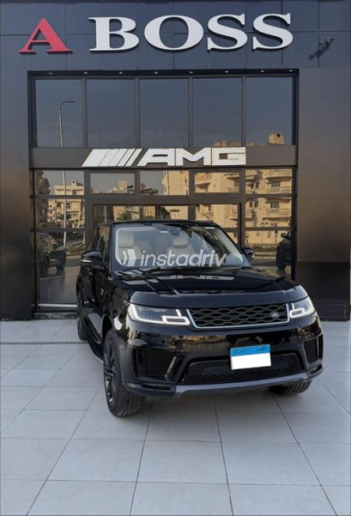 Land Rover Range Rover Sport 2022 Black Automatic Used for Sale in Sheikh Zayed City - 2
