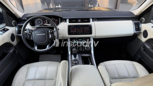 Land Rover Range Rover Sport 2022 Black Automatic Used for Sale in Sheikh Zayed City - 8