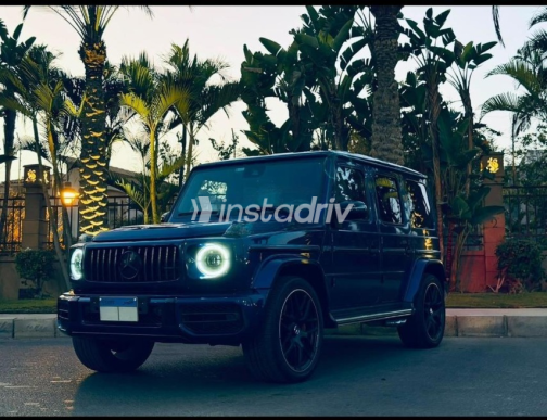 مرسيدس جي 63 ايه ام جى 2024 أسود أوتوماتيك مستعملة للبيع في القاهرة - 1