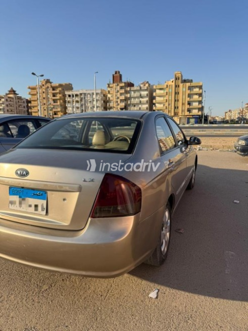 Kia Cerato 2008 Gold Automatic Used for Sale in Suez  - 3