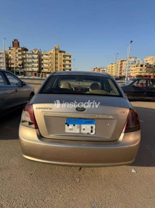 Kia Cerato 2008 Gold Automatic Used for Sale in Suez  - 4