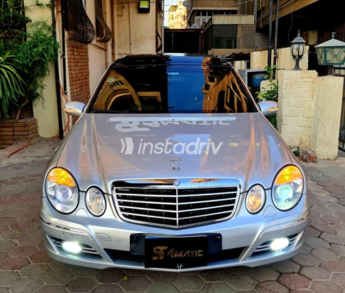 مرسيدس E 280 2006 فضي أوتوماتيك مستعملة للبيع في القاهرة - 1