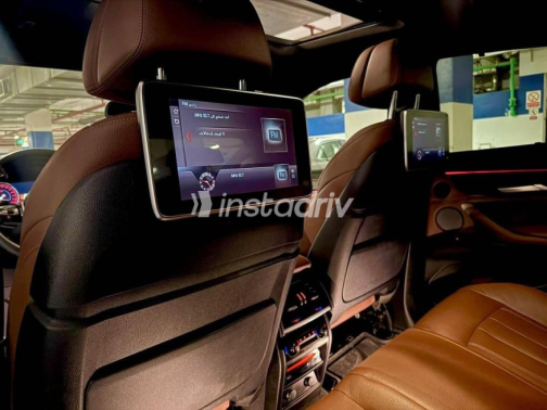 BMW X6 2018 Black Automatic Used for Sale in Cairo - 4
