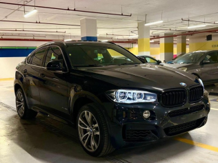 BMW X6 2018 Black Automatic Used for Sale in Cairo