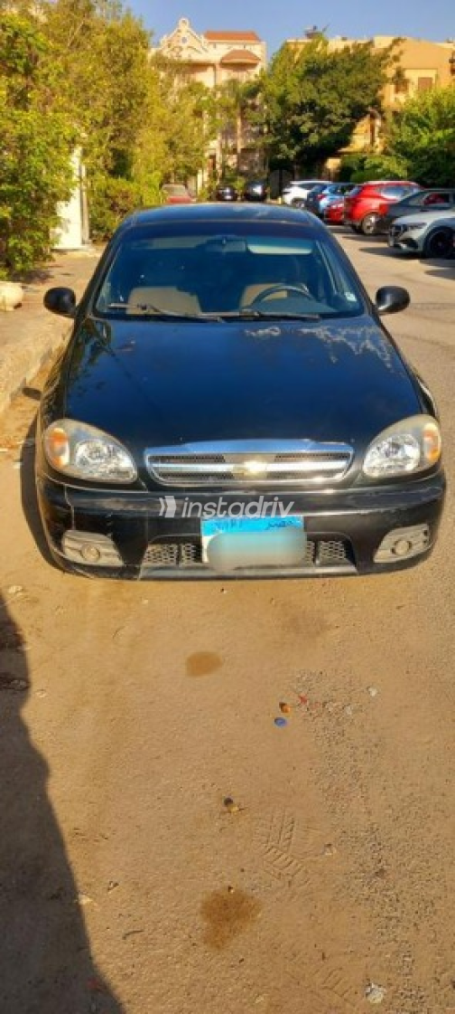 Chevrolet Lanos 2015 Black Automatic Used for Sale in Greater Cairo ( Cairo + Giza) - 3