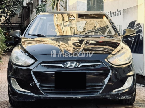 هيونداي اكسنت RB 2011 أسود أوتوماتيك مستعملة للبيع في مصر الجديدة - 7