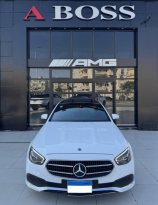 Mercedes E 200 2021 White Automatic Used for Sale in Sheikh Zayed City