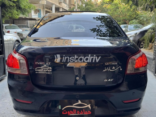 Chevrolet Optra 2019 Dark Blue Automatic Used for Sale in Heliopolis - 7