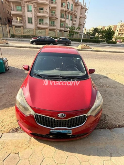 Kia Cerato 2013 Red Automatic Used for Sale in Cairo - 1