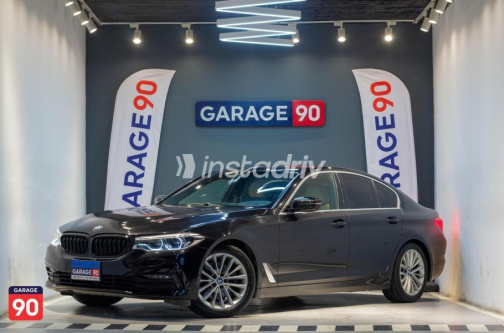 BMW 520 2020 Black Automatic Used for Sale in Madinaty - 3