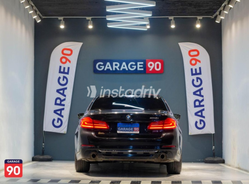 BMW 520 2020 Black Automatic Used for Sale in Madinaty - 4