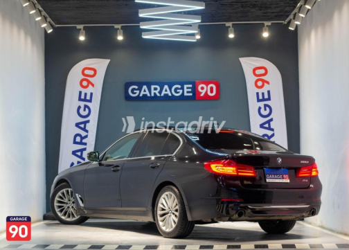 BMW 520 2020 Black Automatic Used for Sale in Madinaty - 5