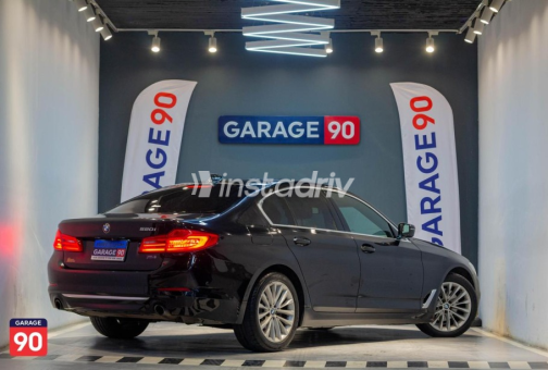 BMW 520 2020 Black Automatic Used for Sale in Madinaty - 6