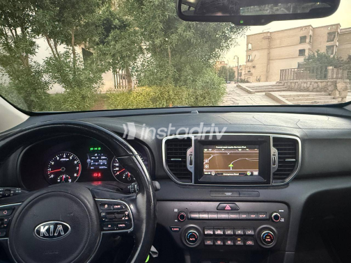 Kia Sportage 2018 Dark Gray Automatic Used for Sale in Giza - 7
