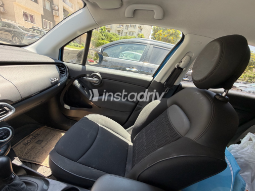فيات 500 X 2024 أزرق أوتوماتيك مستعملة للبيع في مدينتى - 3