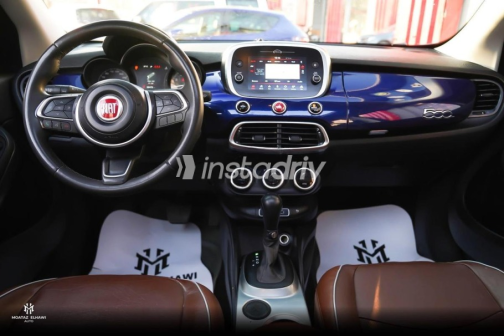 Fiat 500 X 2021 Dark Blue Automatic Used for Sale in Cairo - 2