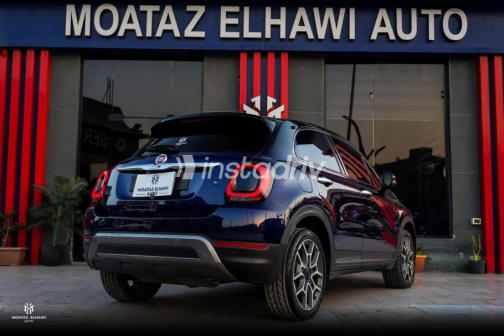 Fiat 500 X 2021 Dark Blue Automatic Used for Sale in Cairo - 3