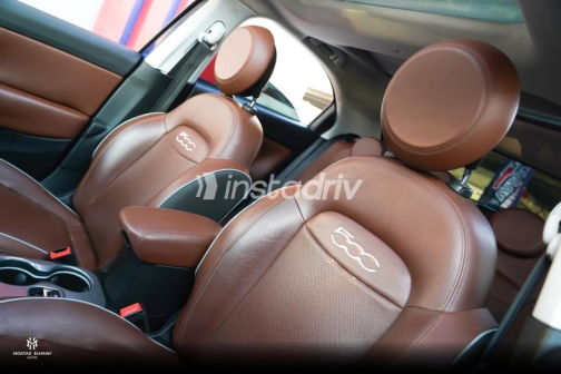 Fiat 500 X 2021 Dark Blue Automatic Used for Sale in Cairo - 4