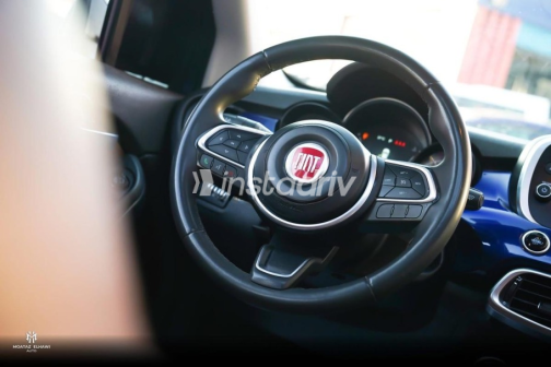 Fiat 500 X 2021 Dark Blue Automatic Used for Sale in Cairo - 9