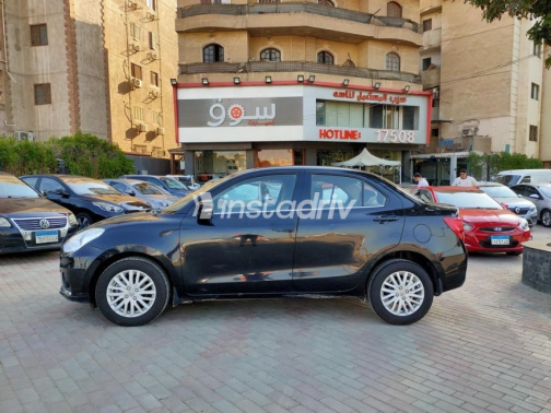 Suzuki Swift Dzire 2022 Black Automatic Used for Sale in Maadi - 2