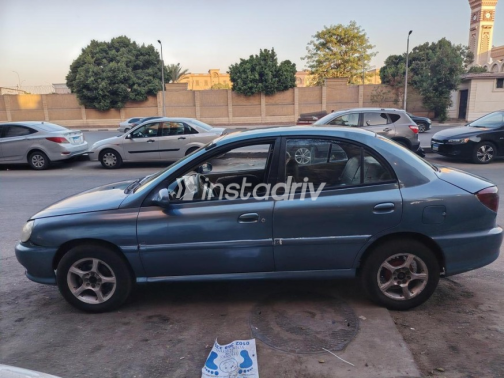 Kia Rio 2001 Blue Automatic Used for Sale in Cairo - 3