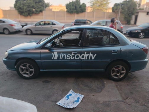 Kia Rio 2001 Blue Automatic Used for Sale in Cairo - 8