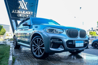 بي ام دبليو X3 2021 رمادي أوتوماتيك مستعملة للبيع في مدينتى