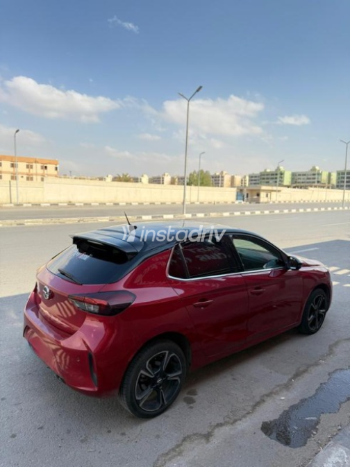 Opel Corsa 2022 Red Automatic Used for Sale in Heliopolis - 5