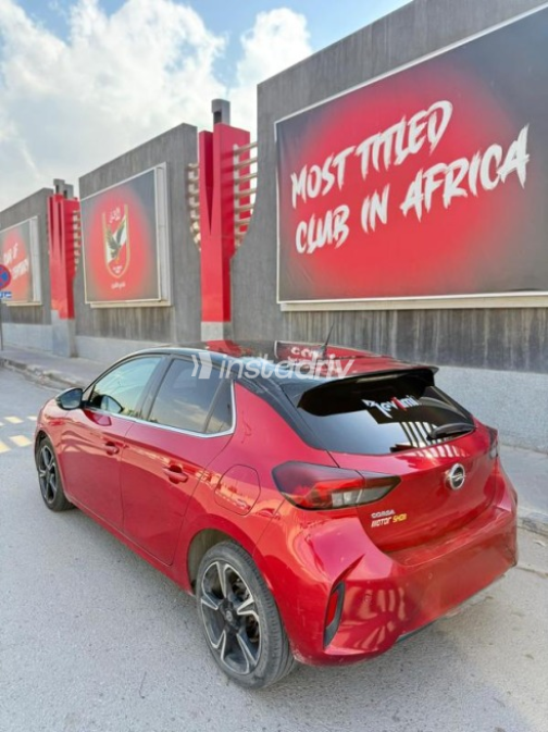 Opel Corsa 2022 Red Automatic Used for Sale in Heliopolis - 7