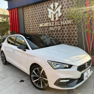 Seat Leon 2021 White Automatic Used for Sale in Cairo
