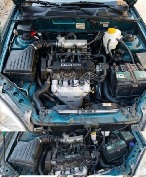 Daewoo Lanos 2001 Dark Green Automatic Used for Sale in Alexandria - 4