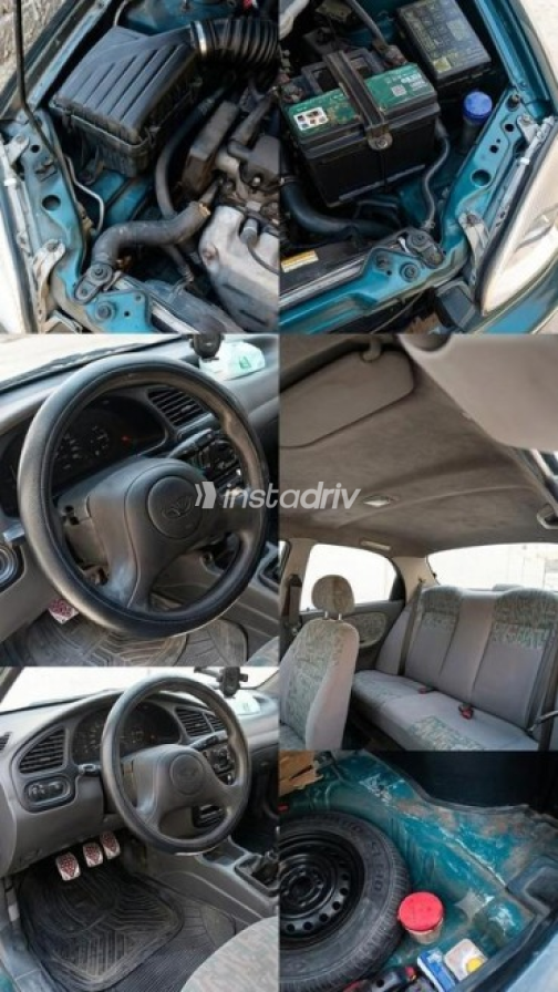 Daewoo Lanos 2001 Dark Green Automatic Used for Sale in Alexandria - 5