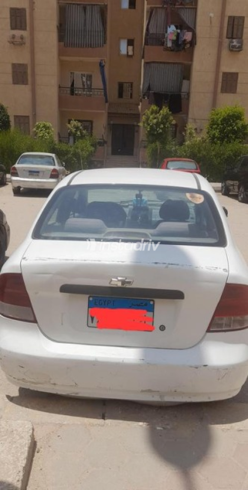Chevrolet Aveo 2005 White Automatic Used for Sale in Hadayek October - 5