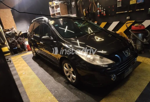 Peugeot 307 2007 Black Automatic Used for Sale in Madinaty - 1