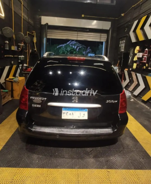 Peugeot 307 2007 Black Automatic Used for Sale in Madinaty - 2