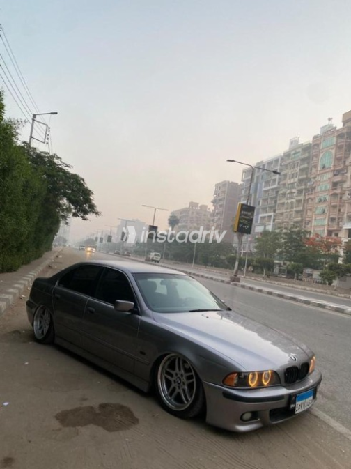 بي ام دبليو 523 1998 رمادي غامق أوتوماتيك مستعملة للبيع في المنصورة - 5