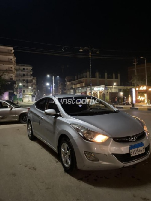 Hyundai Elantra MD 2012 Silver Automatic Used for Sale in El Bagour - 1